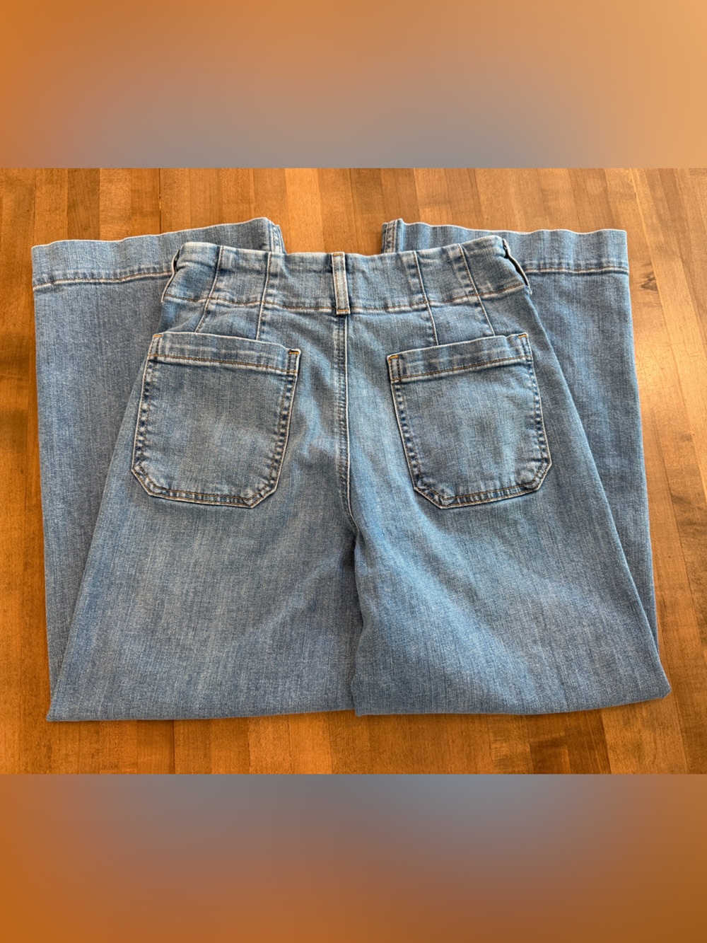 Maeve Colette High-Rise Wide-Leg Full-Length Jeans - Picture 3 of 5